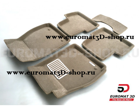 Текстильные 3D коврики Euromat3D Lux в салон для Opel Insignia (2009-2017) № EM3D-003807T Бежевые Текстильные 3D коврики Euromat3D Lux в салон для Opel Insignia (2009-2017) № EM3D-003807T Бежевые