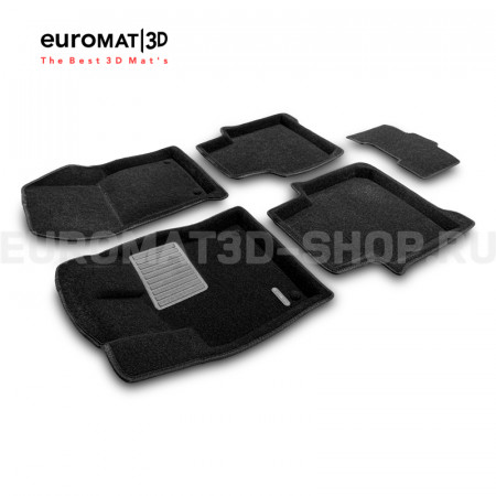 Текстильные 3D коврики Euromat3D Business в салон для Volkswagen Arteon (2017-) № EMC3D-005411 Текстильные 3D коврики Euromat3D Business в салон для Volkswagen Arteon (2017-) № EMC3D-005411