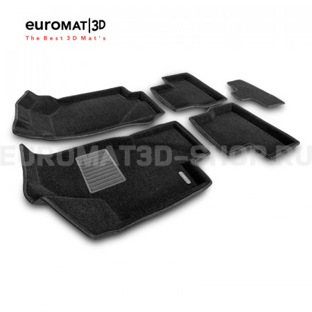 Текстильные 3D коврики Euromat3D Business в салон для Lada Kalina (2004-) № EMC3D-005310 Текстильные 3D коврики Euromat3D Business в салон для Lada Kalina (2004-) № EMC3D-005310