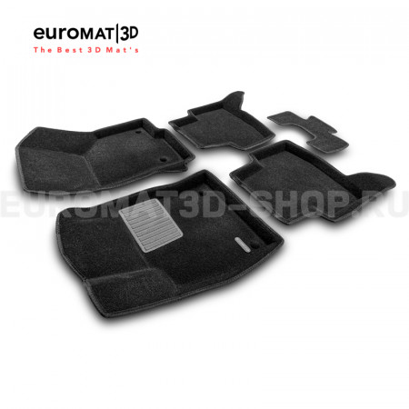 Текстильные 3D коврики Euromat3D Business в салон для Skoda Octavia A8 (2020-) № EMC3D-004507 Текстильные 3D коврики Euromat3D Business в салон для Skoda Octavia A8 (2020-) № EMC3D-004507