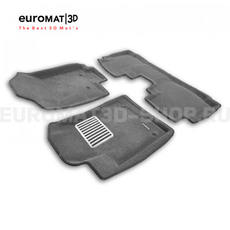 Текстильные 3D коврики Euromat3D Lux в салон для Haval H6 (2017-) № EM3D-001405G Серые Текстильные 3D коврики Euromat3D Lux в салон для Haval H6 (2017-) № EM3D-001405G Серые