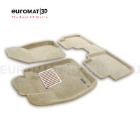 Текстильные 3D коврики Euromat3D Lux в салон для Honda CR-V (2017-) № EM3D-002614T Бежевые Текстильные 3D коврики Euromat3D Lux в салон для Honda CR-V (2017-) № EM3D-002614T Бежевые
